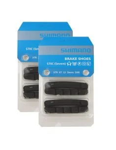 Remrubber Shimano cantilever S70C o.a. BR-M570 - BR-M970 (1 set) 2