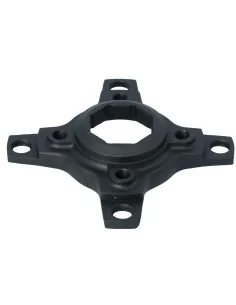 Crank spider Miranda voor Brose Boost motor 4-arm Bcd 58/104 mm - aluminium zwart 2