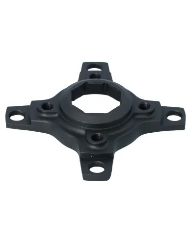 Crank spider Miranda voor Brose Boost motor 4-arm Bcd 58/104 mm - aluminium zwart
