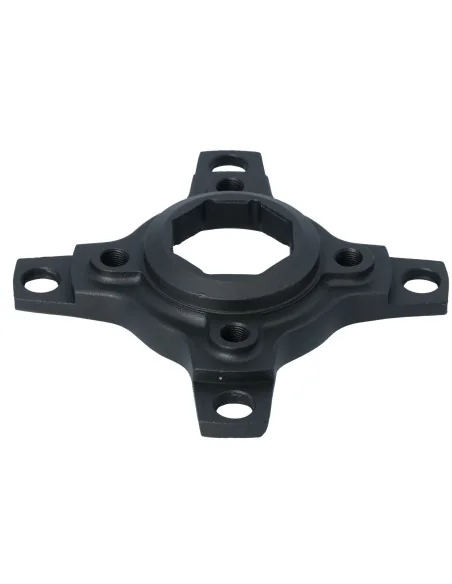 Crank spider Miranda voor Brose Boost motor 4-arm Bcd 58/104 mm - aluminium zwart