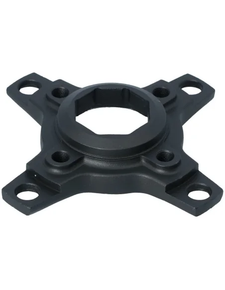 Crank spider Miranda voor Brose Boost motor 4-arm BCD 55/104 mm - aluminium zwart