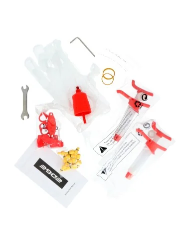 Ontluchtingsset Schijfrem Edge Standaard - inclusief kunststof adapterset