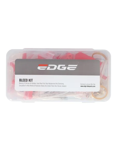 Ontluchtingsset schijfrem Edge Luxe - met metalen adapterset