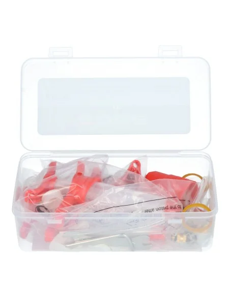 Ontluchtingsset schijfrem Edge Luxe - met metalen adapterset