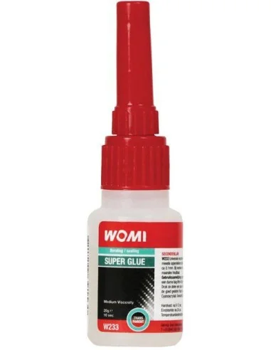 Secondelijm Womi transparant - 20ml