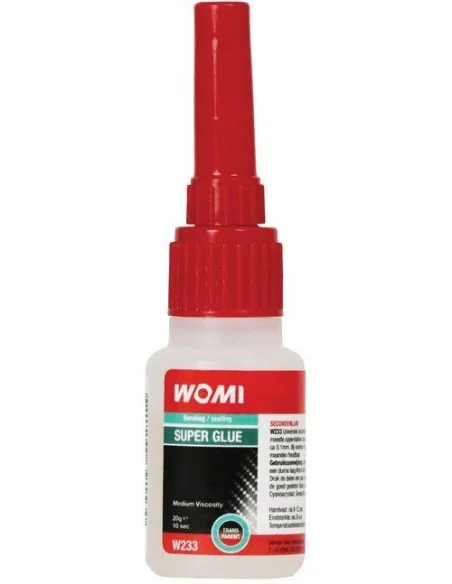 Secondelijm Womi transparant - 20ml