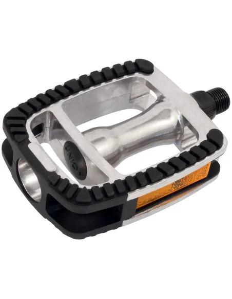 Pedalen Marwi SP-812 aluminium met anti-slip - zilver