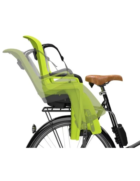 Kinderzitje achter Thule Ride Along 2 voor framebevestiging - zen lime