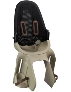 Kinderzitje achter Qibbel Air met dragerbevestiging (CFS) - cappuccino