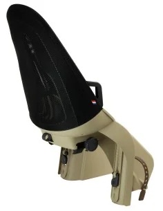 Kinderzitje achter Qibbel Air met dragerbevestiging (CFS) - cappuccino 2