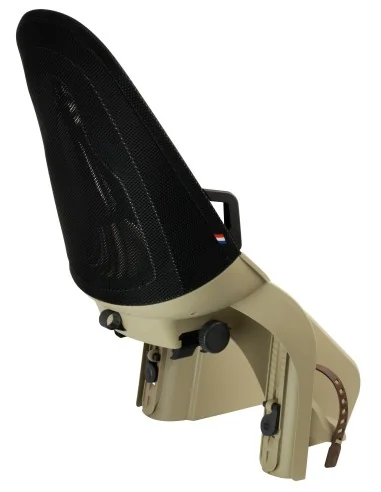 Kinderzitje achter Qibbel Air met dragerbevestiging (CFS) - cappuccino