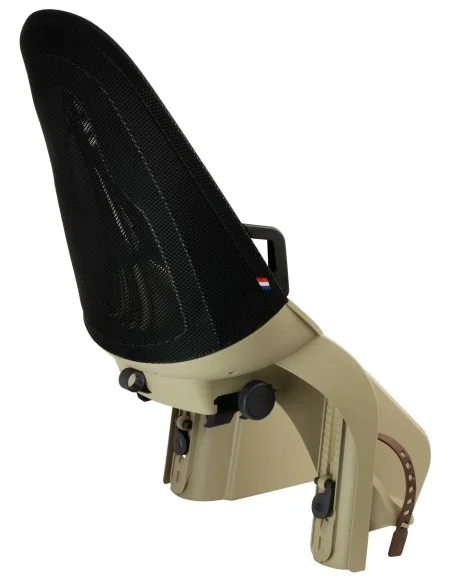 Kinderzitje achter Qibbel Air met framebevestiging (FF) - cappuccino