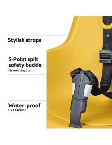 Kinderzitje voor Bobike One Mini - mighty mustard