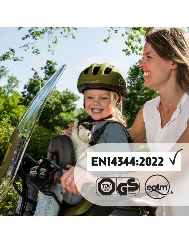 Kinderzitje voor Bobike One Mini - mighty mustard