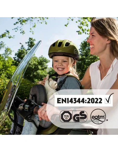 Kinderzitje voor Bobike One Mini - mighty mustard