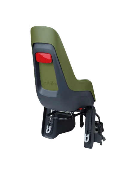 Kinderzitje achter Bobike One Maxi 1P & EB-D met frame- en dragerbevestiging - olive green
