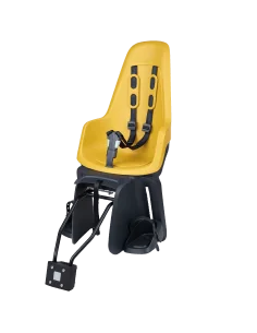 Kinderzitje achter Bobike One Maxi 1P & EB-D met frame- en dragerbevestiging - mighty mustard