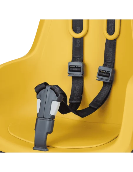 Kinderzitje achter Bobike One Maxi 1P & EB-D met frame- en dragerbevestiging - mighty mustard