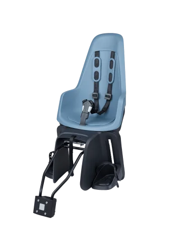 Kinderzitje achter Bobike One Maxi 1P & EB-D met frame- en dragerbevestiging - citadel blue