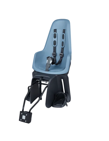 Kinderzitje achter Bobike One Maxi 1P & EB-D met frame- en dragerbevestiging - citadel blue