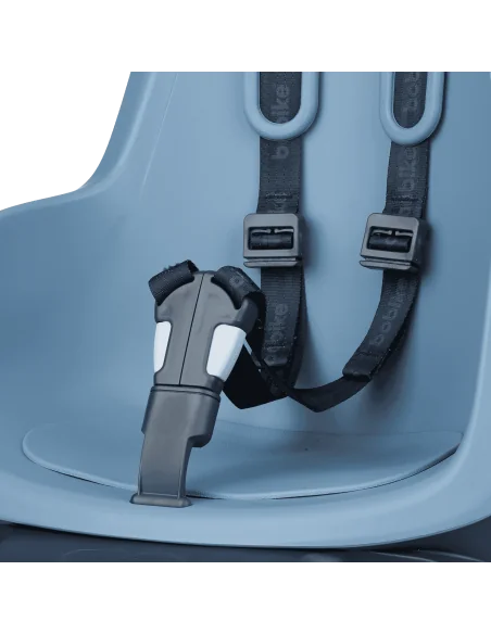 Kinderzitje achter Bobike One Maxi 1P & EB-D met frame- en dragerbevestiging - citadel blue