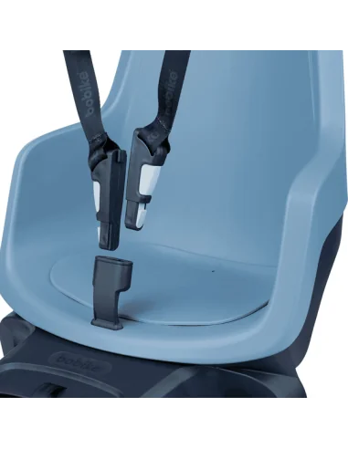 Kinderzitje achter Bobike One Maxi 1P & EB-D met frame- en dragerbevestiging - citadel blue
