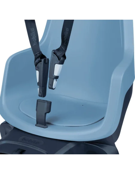 Kinderzitje achter Bobike One Maxi 1P & EB-D met frame- en dragerbevestiging - citadel blue