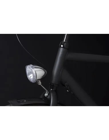 Koplamp Spanninga Swingo XDO LED met reflector en dynamo-aansluiting - chroom