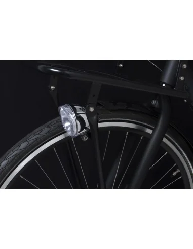 Koplamp Spanninga Swingo XDO LED met reflector en dynamo-aansluiting - chroom