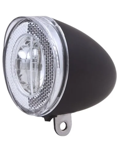 Koplamp Spanninga Swingo XB LED met reflector incl. batterijen - zwart