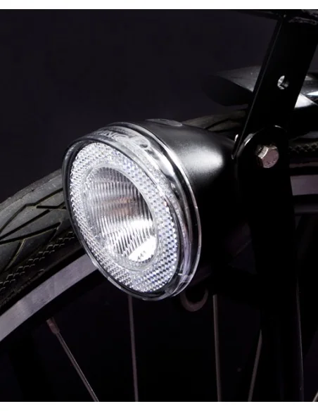 Koplamp Spanninga Swingo XB LED met reflector incl. batterijen - zwart