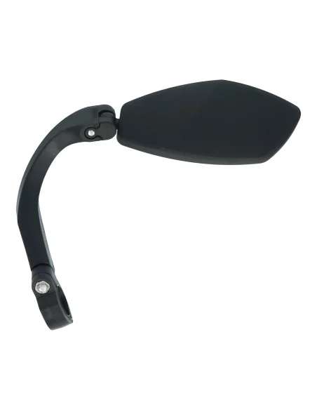 Spiegel Edge E-bike links 360 graden verstelbaar 21-26 mm - zwart