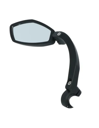 Spiegel Edge E-bike links 360 graden verstelbaar 21-26 mm - zwart