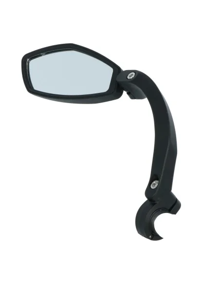 Spiegel Edge E-bike links 360 graden verstelbaar 21-26 mm - zwart