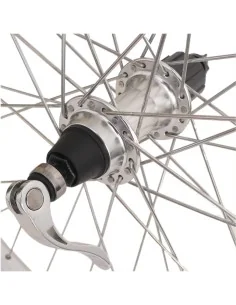 Achterwiel 28" / 622 x 19C Ryde ZAC19 velg met Sunrace HBM53 naaf 8/9/10 speed - zilver 2