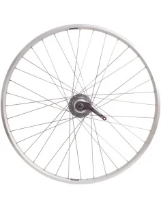 Achterwiel 28" / 622 x 19C Ryde ZAC19 velg met Shimano Nexus 7 remnaaf - zilver