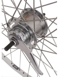 Achterwiel 28" / 622 x 19C Ryde ZAC19 velg met Shimano Nexus 7 remnaaf - zilver 2