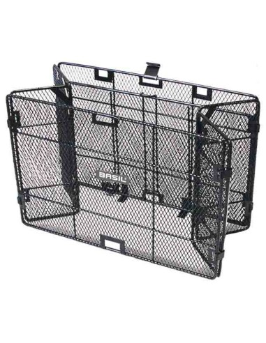 Fietsmand Basil Catania 33 x 23 x 20 cm - zwart