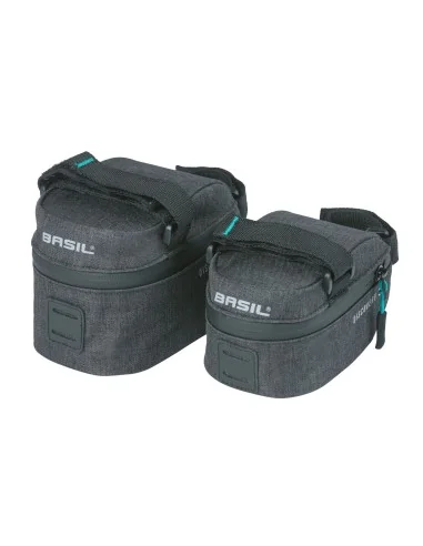 Zadeltas S Basil Discovery 365D 0.5 liter 7 x 8 x 14 cm - zwart melee