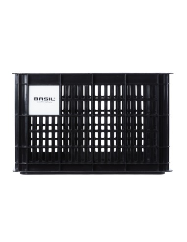 Gerecyclede fietskrat Basil Crate M 29.5 liter 35 x 45 x 25 cm - black
