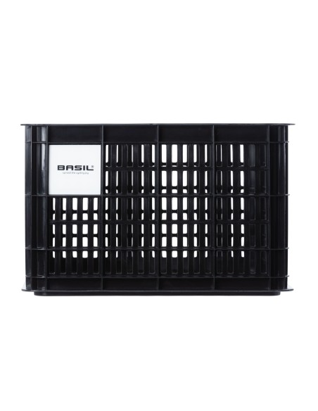 Gerecyclede fietskrat Basil Crate M 29.5 liter 35 x 45 x 25 cm - black