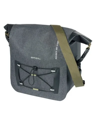 Stuurtas Basil Navigator Storm KF 10-11 liter 27 x 24 x 15 cm - zwart