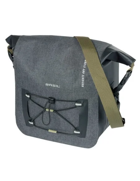 Stuurtas Basil Navigator Storm KF 10-11 liter 27 x 24 x 15 cm - zwart