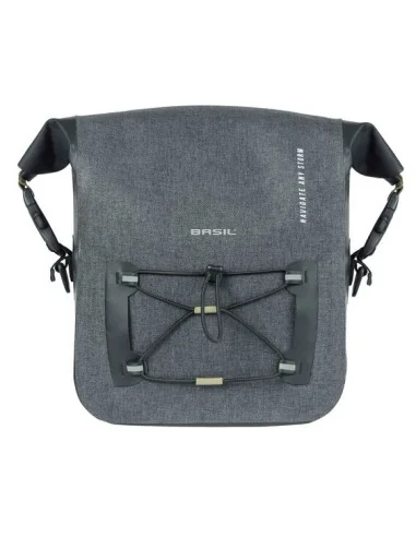 Stuurtas Basil Navigator Storm KF 10-11 liter 27 x 24 x 15 cm - zwart