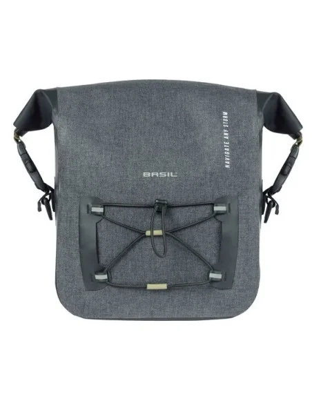 Stuurtas Basil Navigator Storm KF 10-11 liter 27 x 24 x 15 cm - zwart