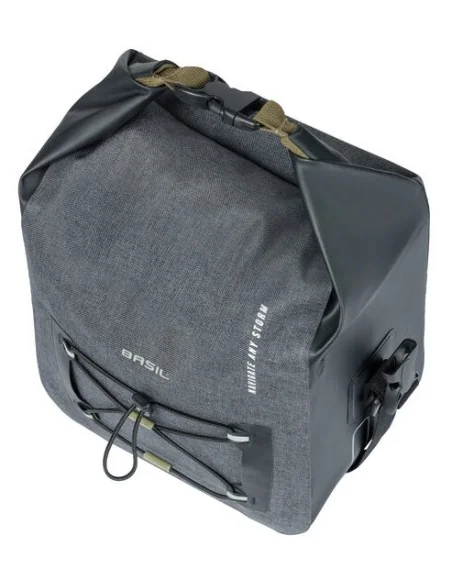 Stuurtas Basil Navigator Storm KF 10-11 liter 27 x 24 x 15 cm - zwart