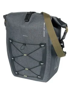 Enkele fietstas Basil Navigator Storm MIK SIDE L 25-31 liter 46 x 36 x 21 cm - zwart