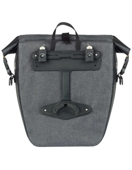 Enkele fietstas Basil Navigator Storm MIK SIDE L 25-31 liter 46 x 36 x 21 cm - zwart