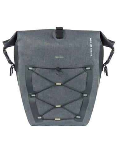 Enkele fietstas Basil Navigator Storm MIK SIDE L 25-31 liter 46 x 36 x 21 cm - zwart