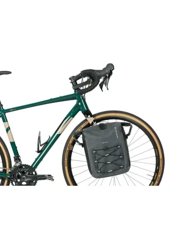 Enkele fietstas Basil Navigator Storm MIK SIDE M 12-15 liter 34 x 28 x 19 cm - zwart